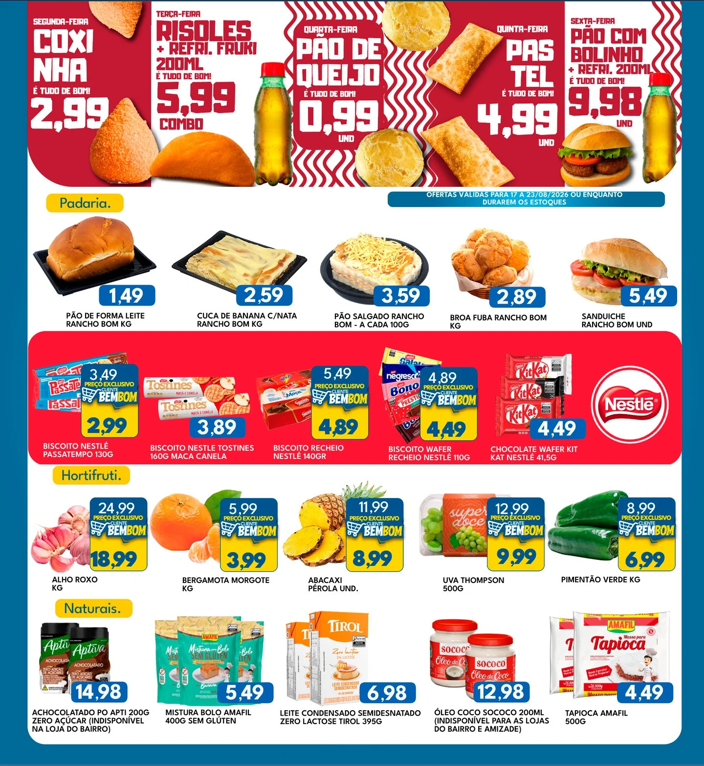 Ofertas Rancho Bom Supermercados