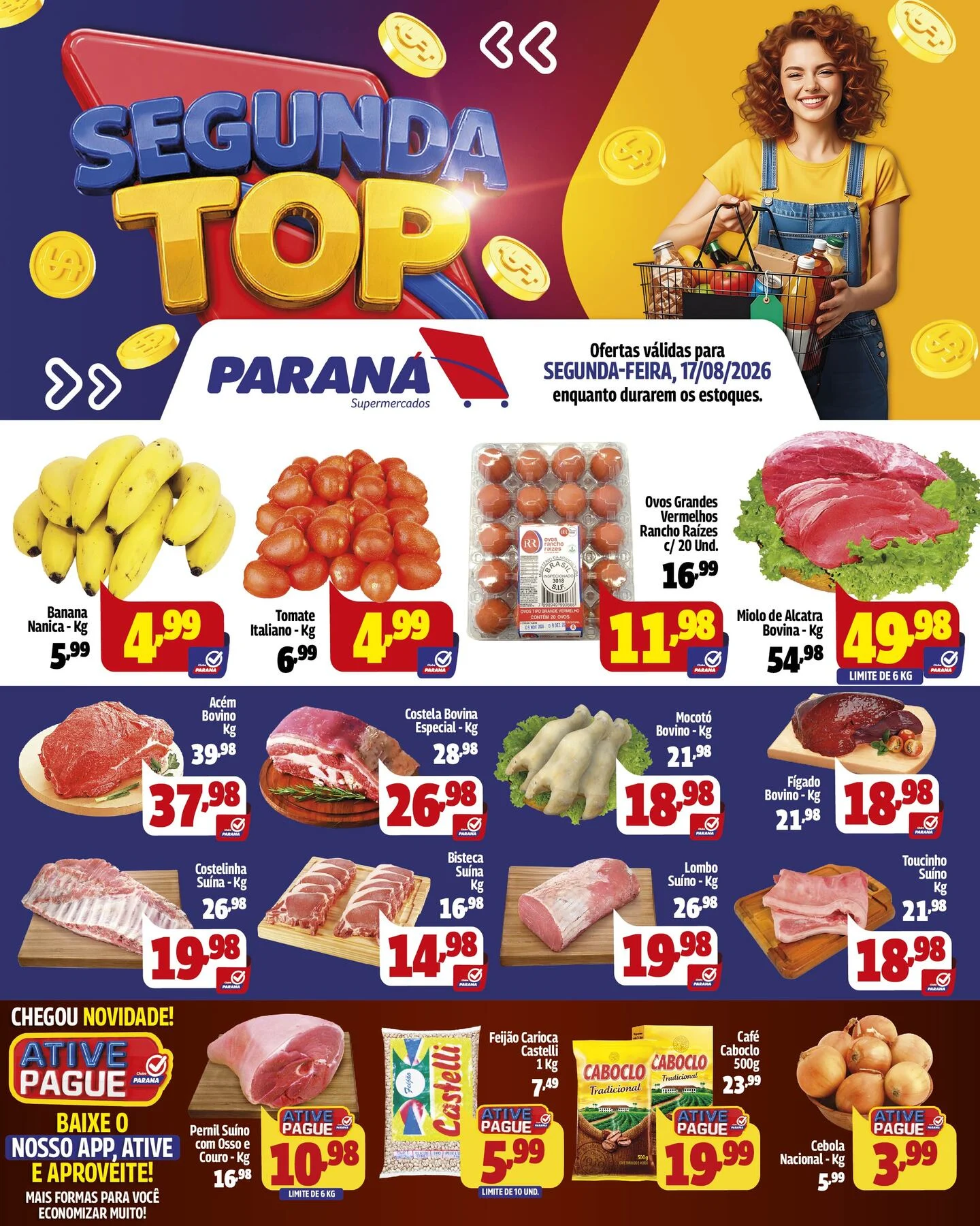 Ofertas Paraná Supermercados – 17/08/2026 Ofertas Paraná Supermercados – 17/08/2026