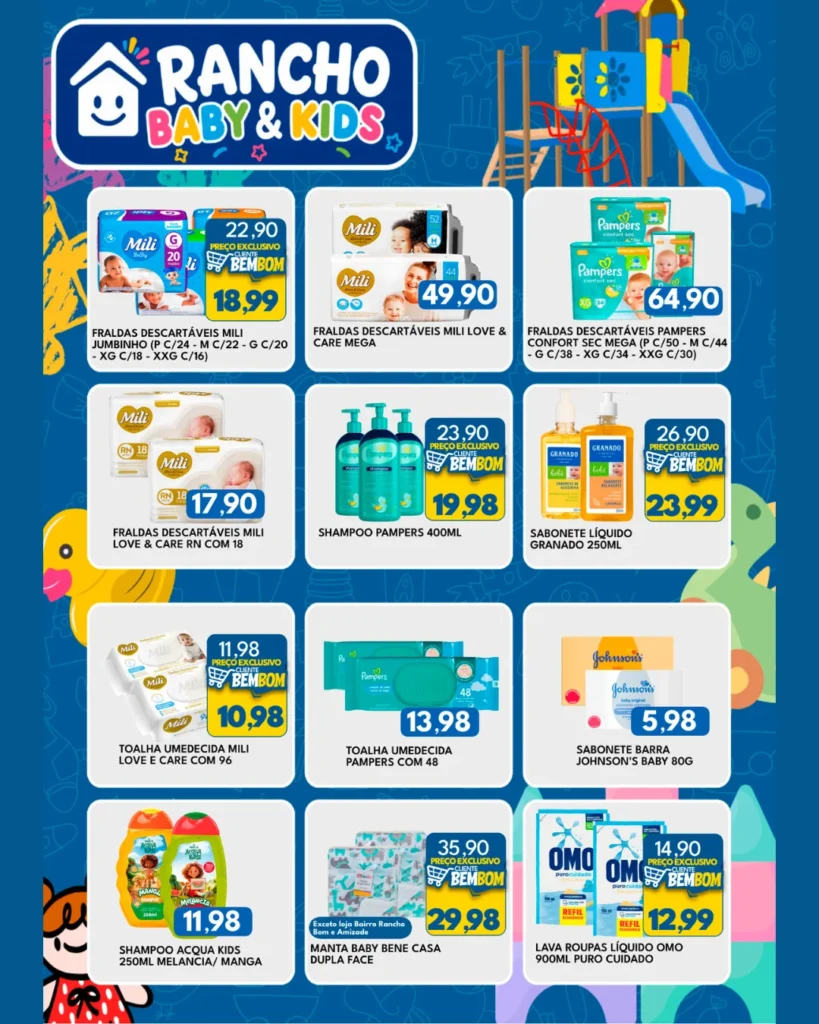 Ofertas Rancho Bom Supermercados – 17/08/2026 Ofertas Rancho Bom Supermercados – 17/08/2026