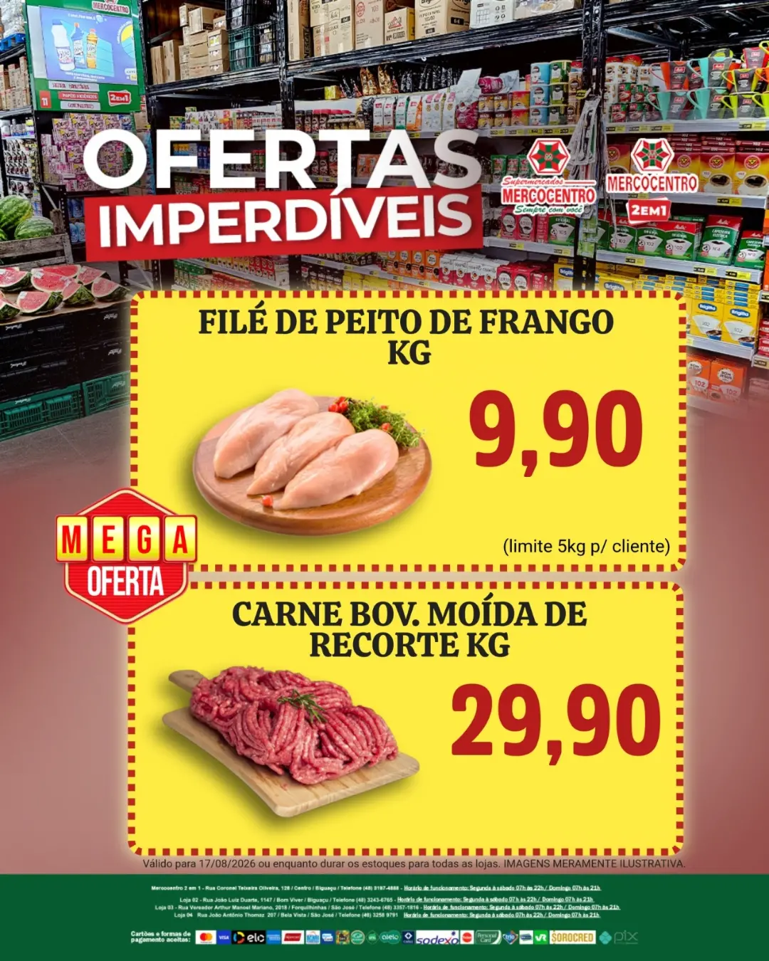 Ofertas SUPERMERCADOS MERCOCENTRO 🛒