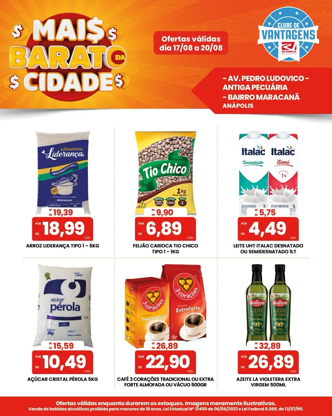 Ofertas Rio Vermelho Atacadista – 20/08/2026