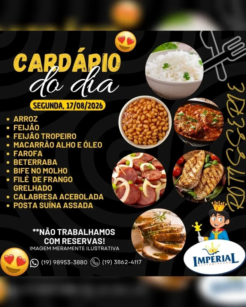 Ofertas Supermercado Imperial – 17/08/2026 Ofertas Supermercado Imperial – 17/08/2026