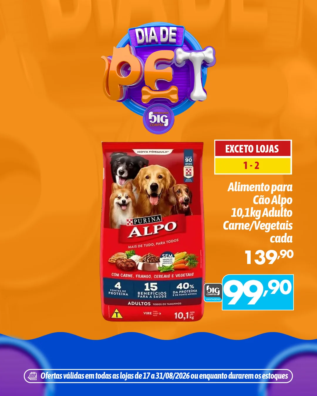 Ofertas Supermercados Big Compra – 31/08/2026