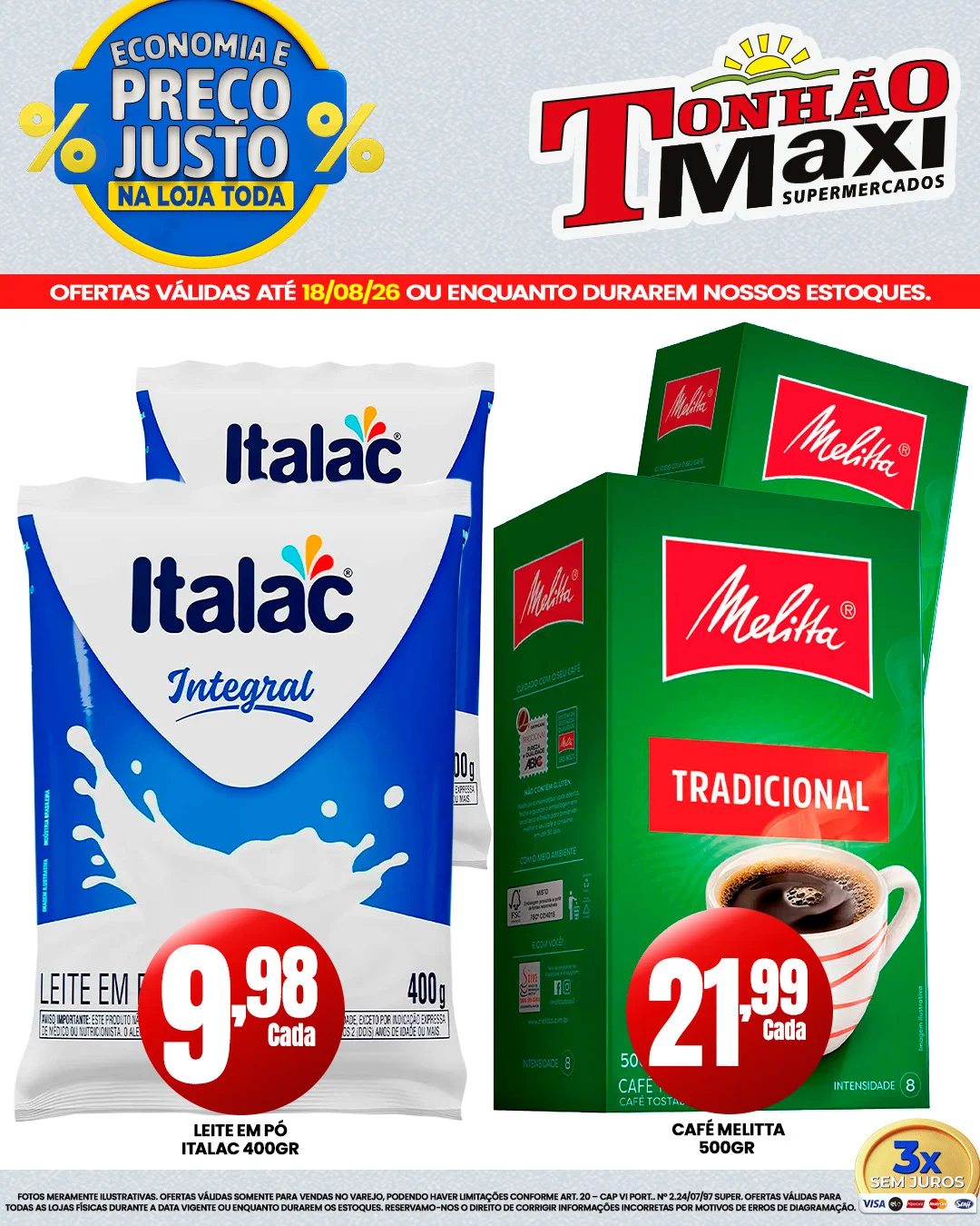 Ofertas Supermercados Tonhão Maxi