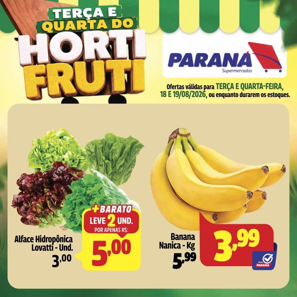 Ofertas Paraná Supermercados – 19/08/2026
