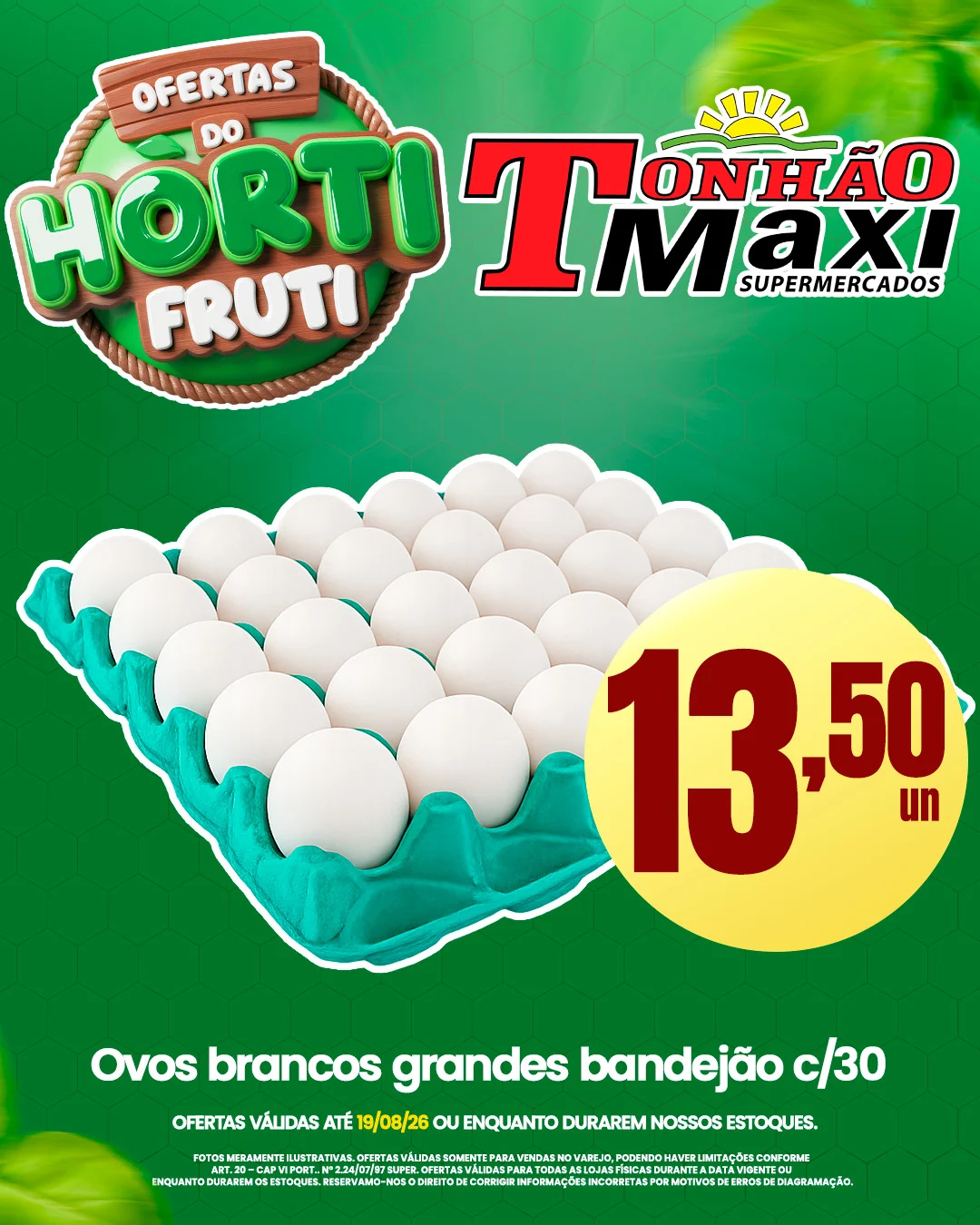 Ofertas Supermercados Tonhão Maxi – 19/08/2026 Ofertas Supermercados Tonhão Maxi – 19/08/2026