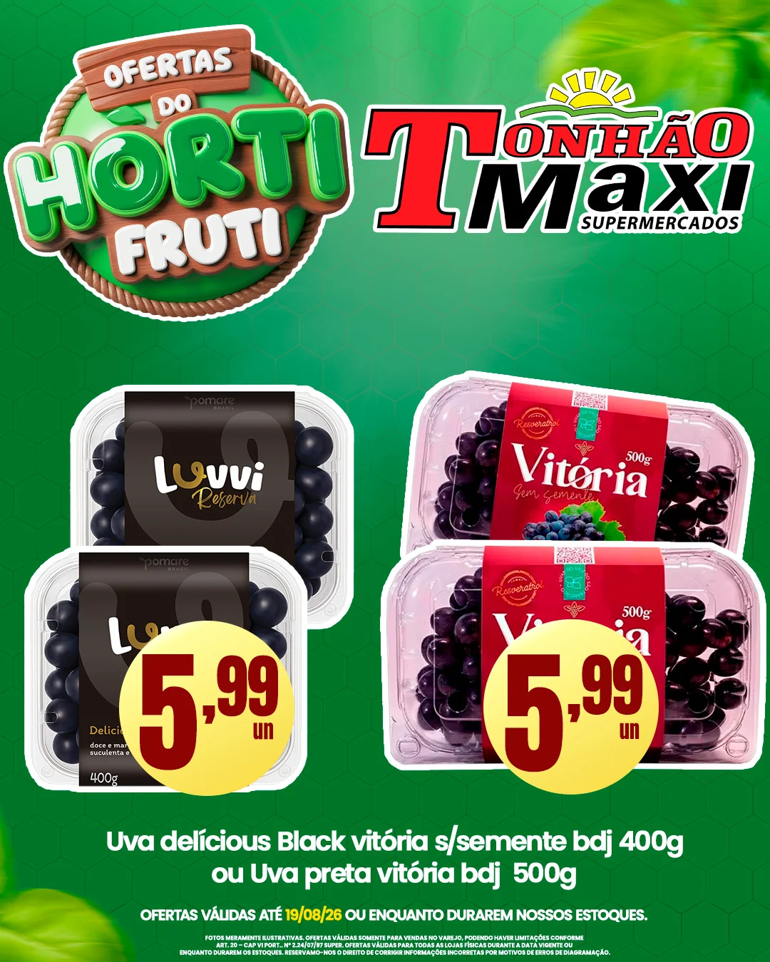 Ofertas Supermercados Tonhão Maxi
