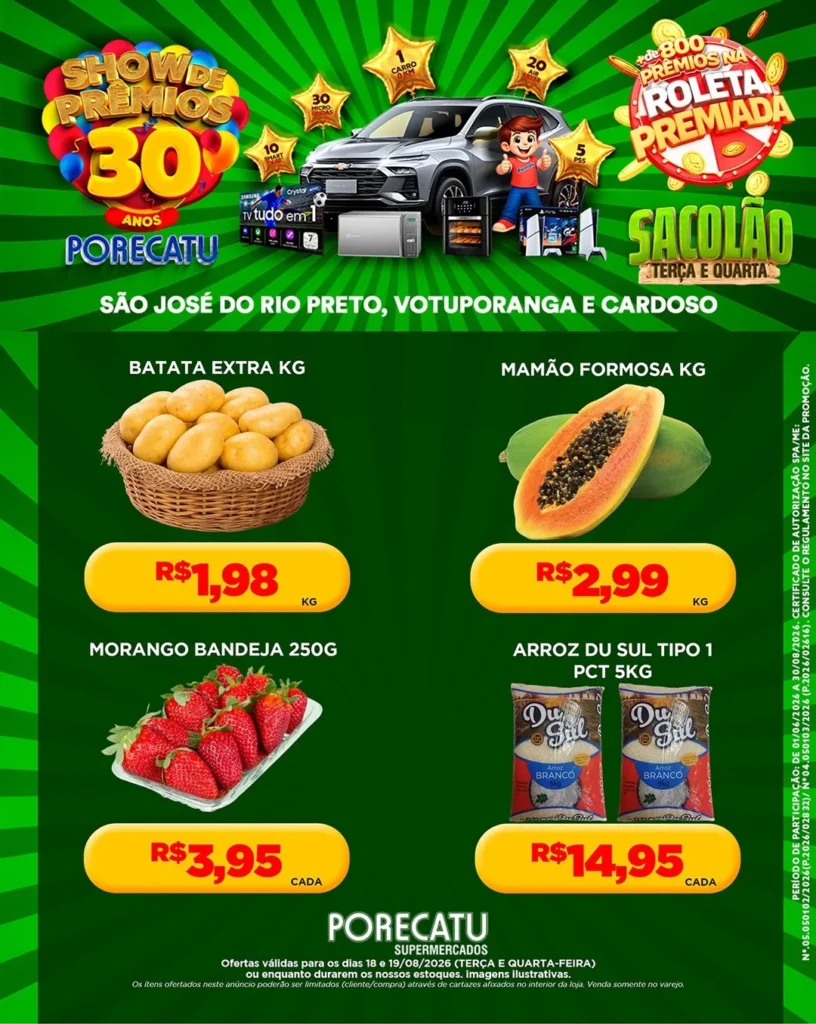Ofertas Super Porecatu – 26/02/2026