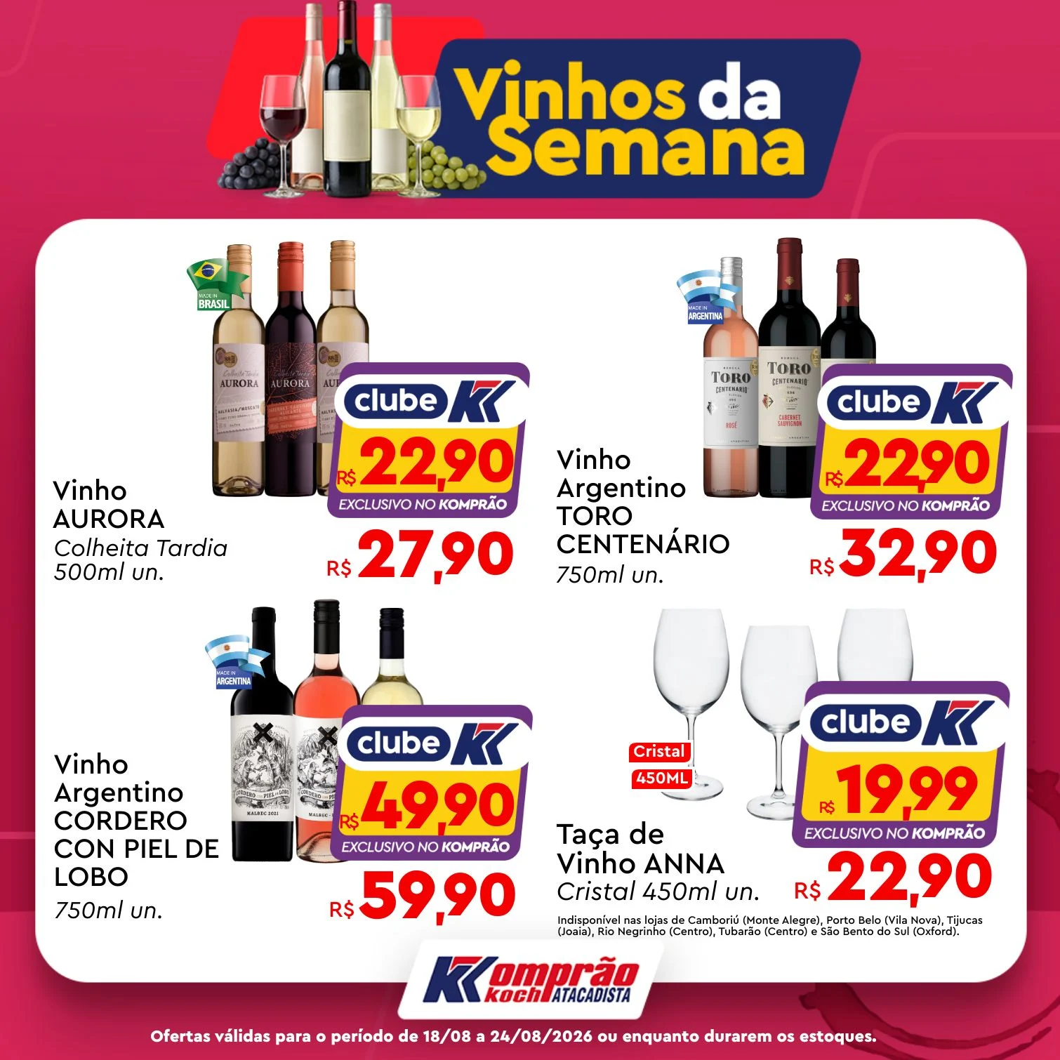 Ofertas Komprão Koch Atacadista