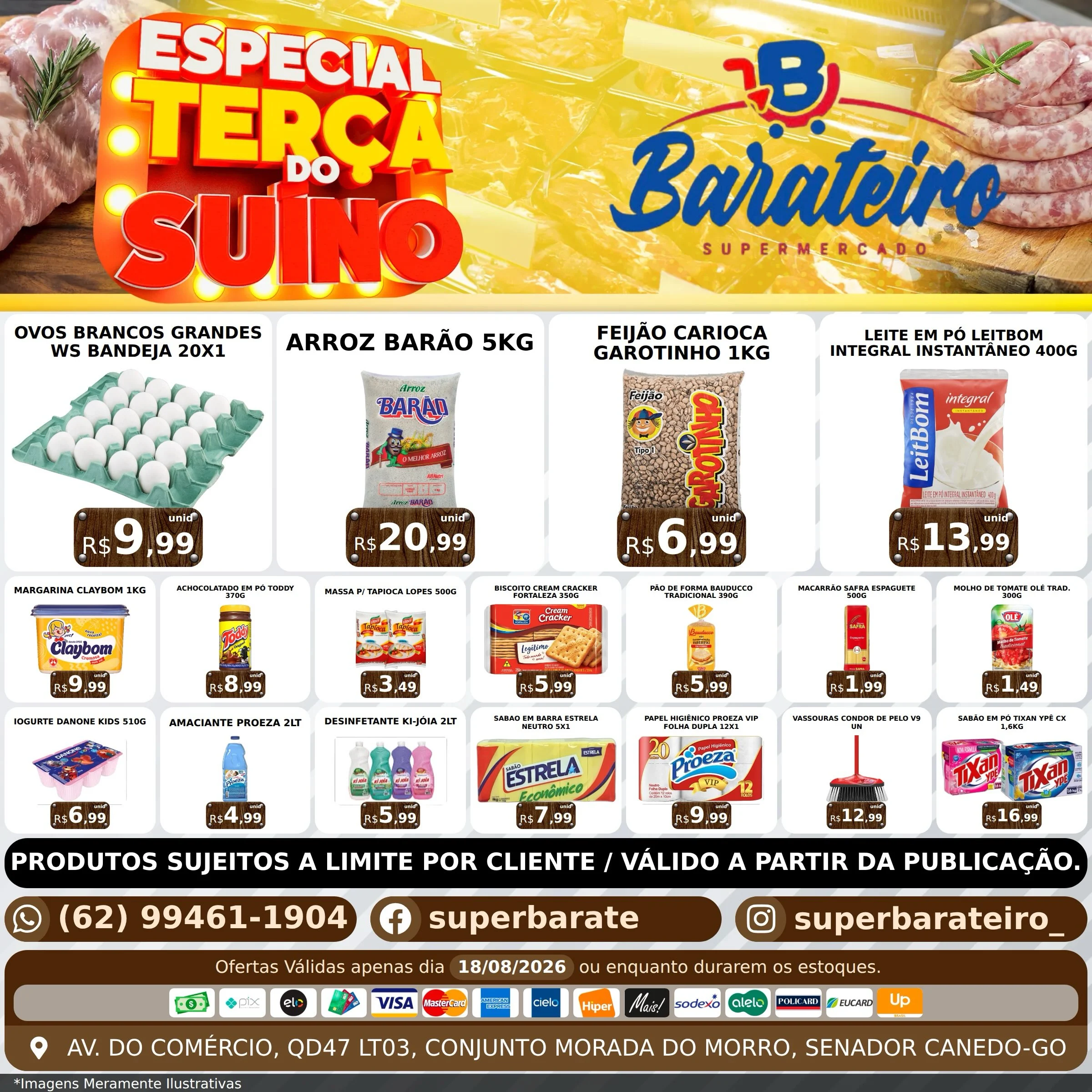 Ofertas Super Barateiro Supermercado