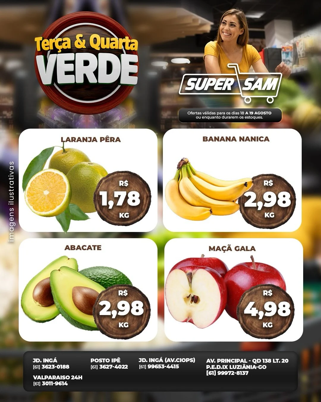 Ofertas Rede Supersam – 18/08/2026