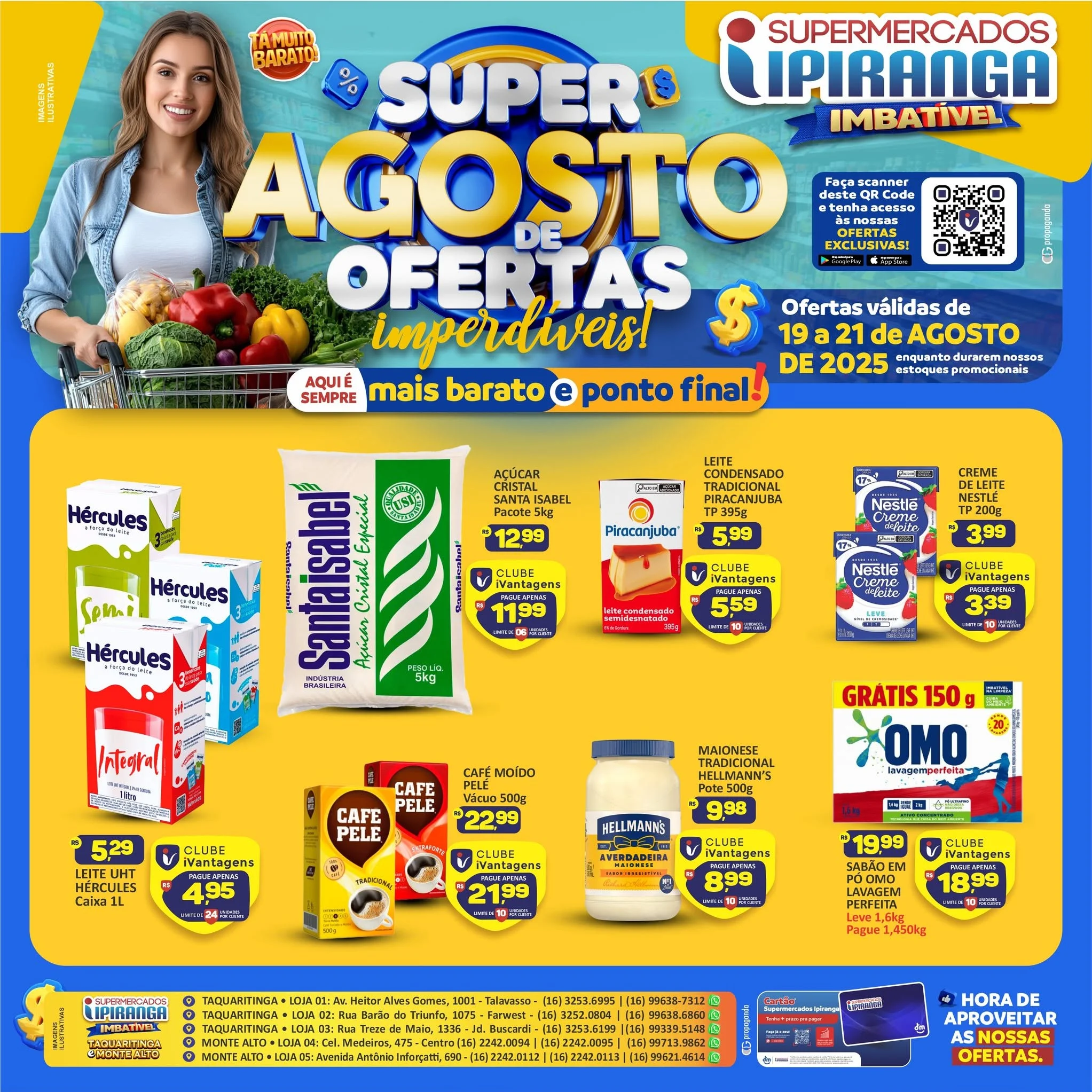 Ofertas Supermercados Ipiranga – 21/08/2026
