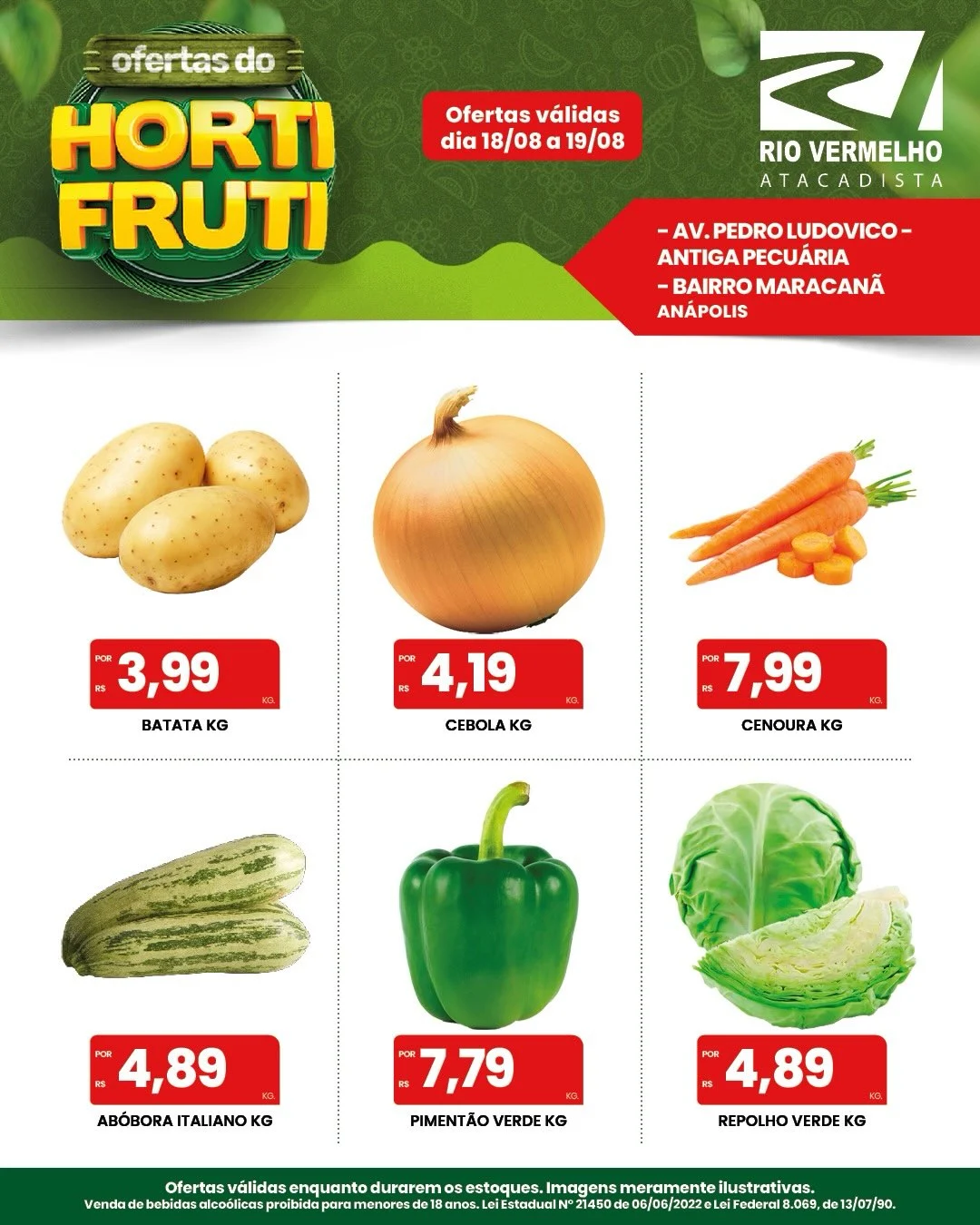 Ofertas Rio Vermelho Atacadista – 19/08/2026