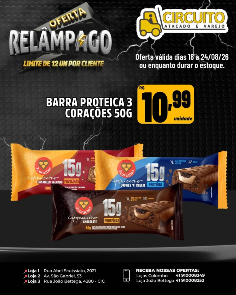 Ofertas Circuito Atacado e Varejo – 18/08/2026 Ofertas Circuito Atacado e Varejo – 18/08/2026
