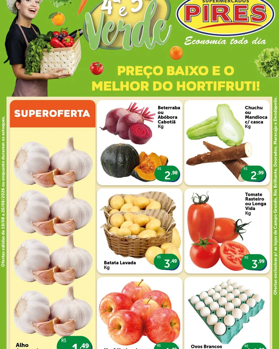 Ofertas Supermercados Pires – 20/08/2026 Ofertas Supermercados Pires – 20/08/2026