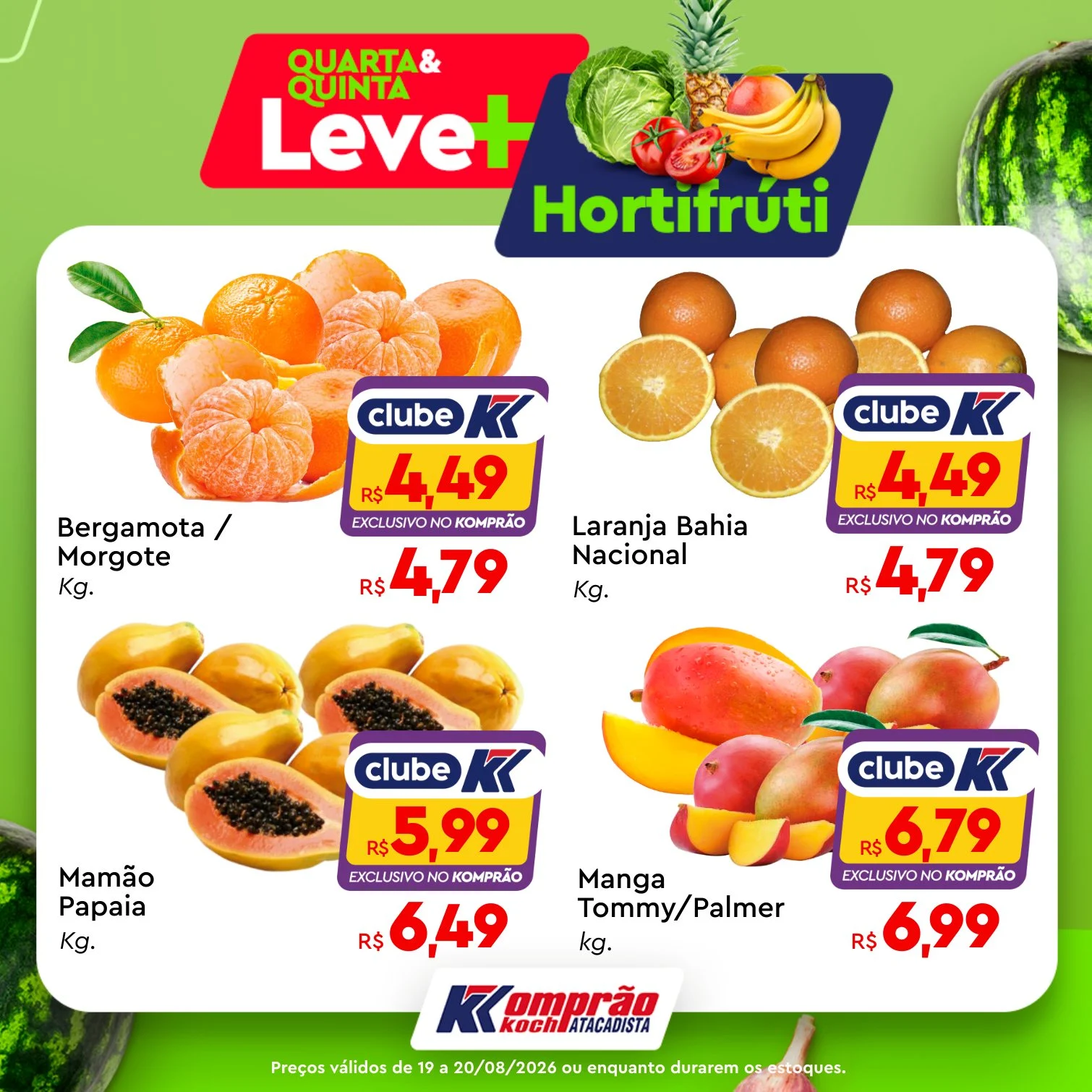 Ofertas Komprão Koch Atacadista