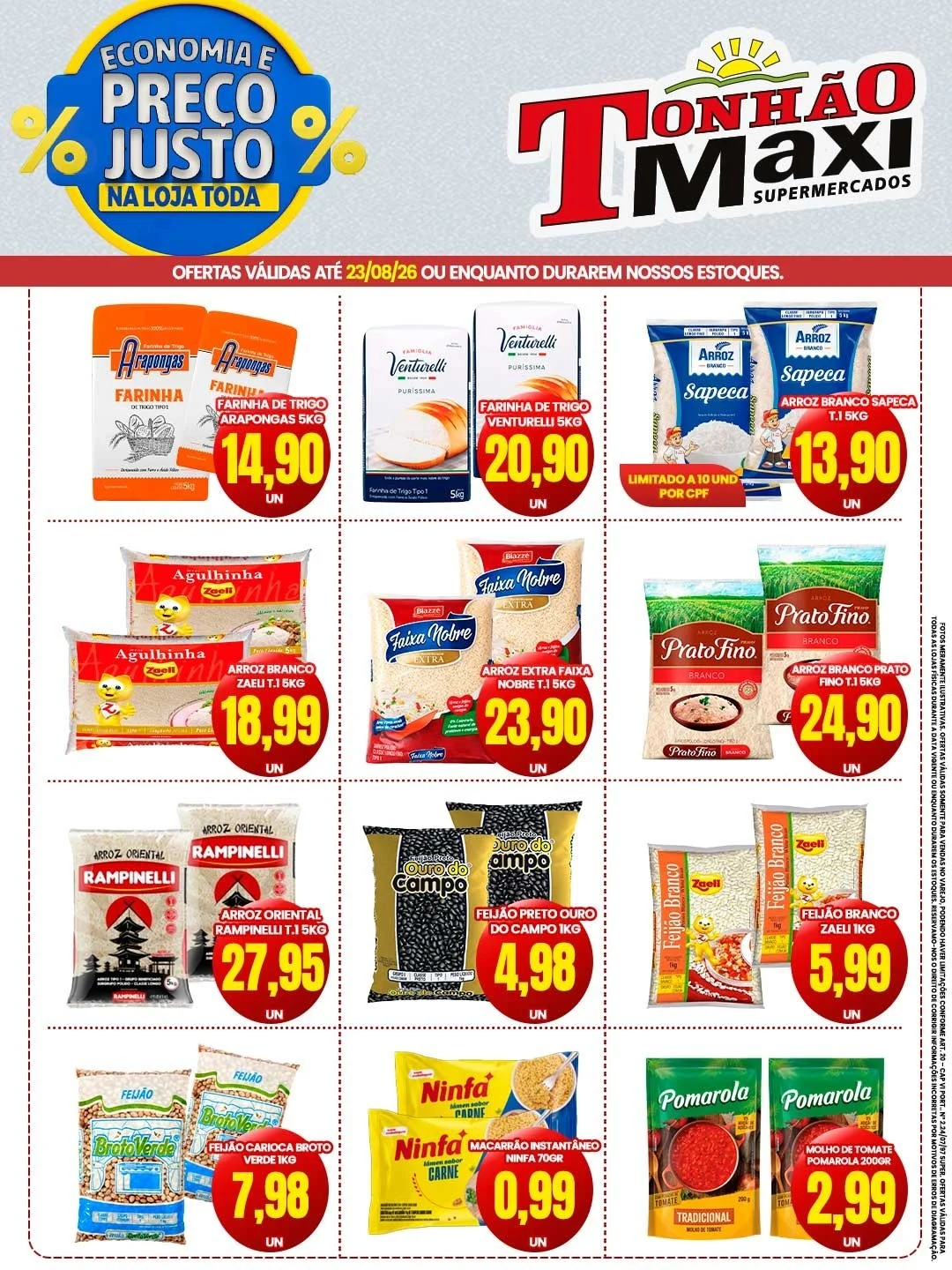 Ofertas Supermercados Tonhão Maxi
