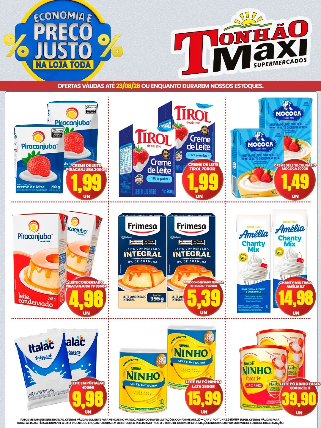 Ofertas Supermercados Tonhão Maxi