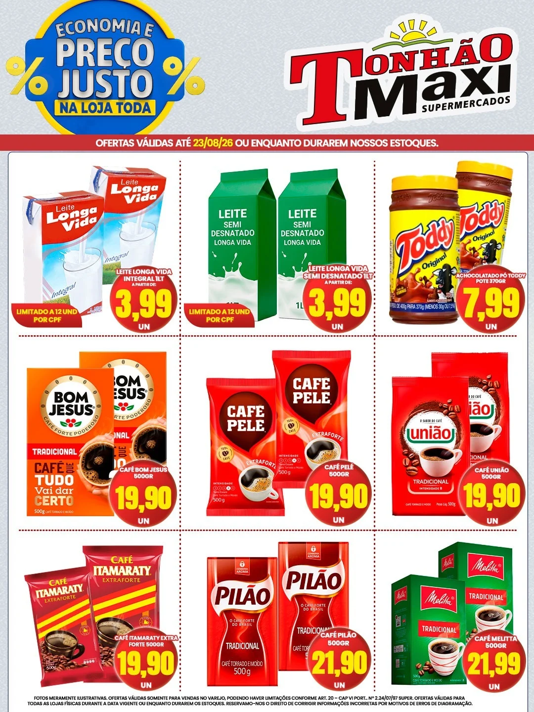 Ofertas Supermercados Tonhão Maxi