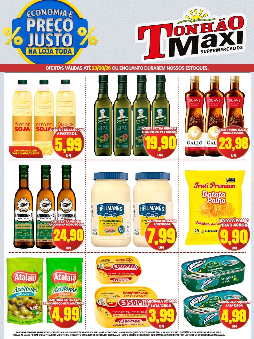 Ofertas Supermercados Tonhão Maxi