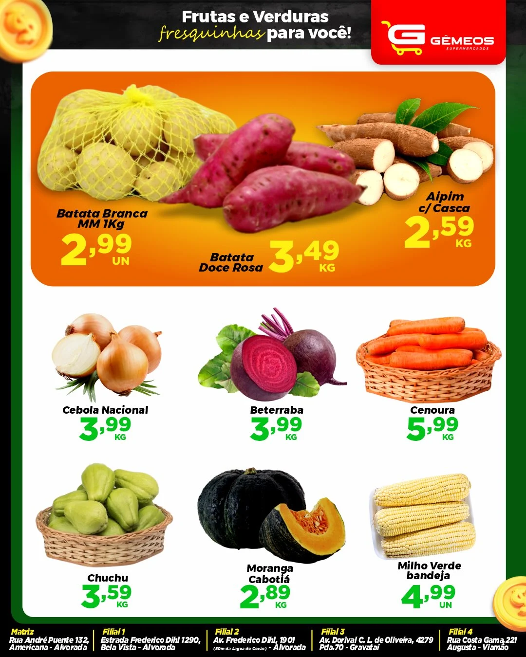 Ofertas Gemeos supermercado