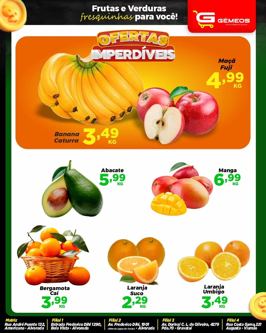 Ofertas Gemeos supermercado