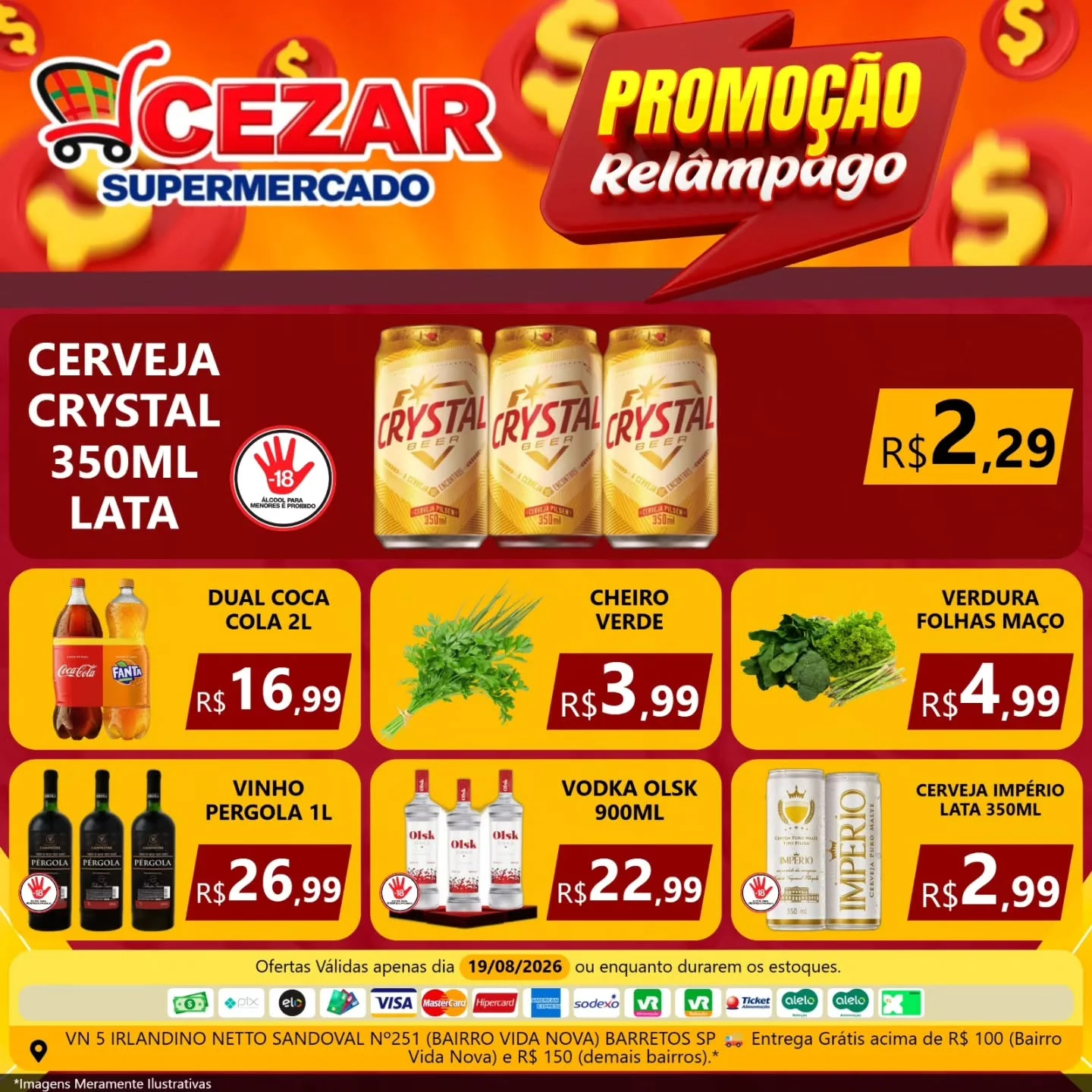 Ofertas Cezar Supermercado