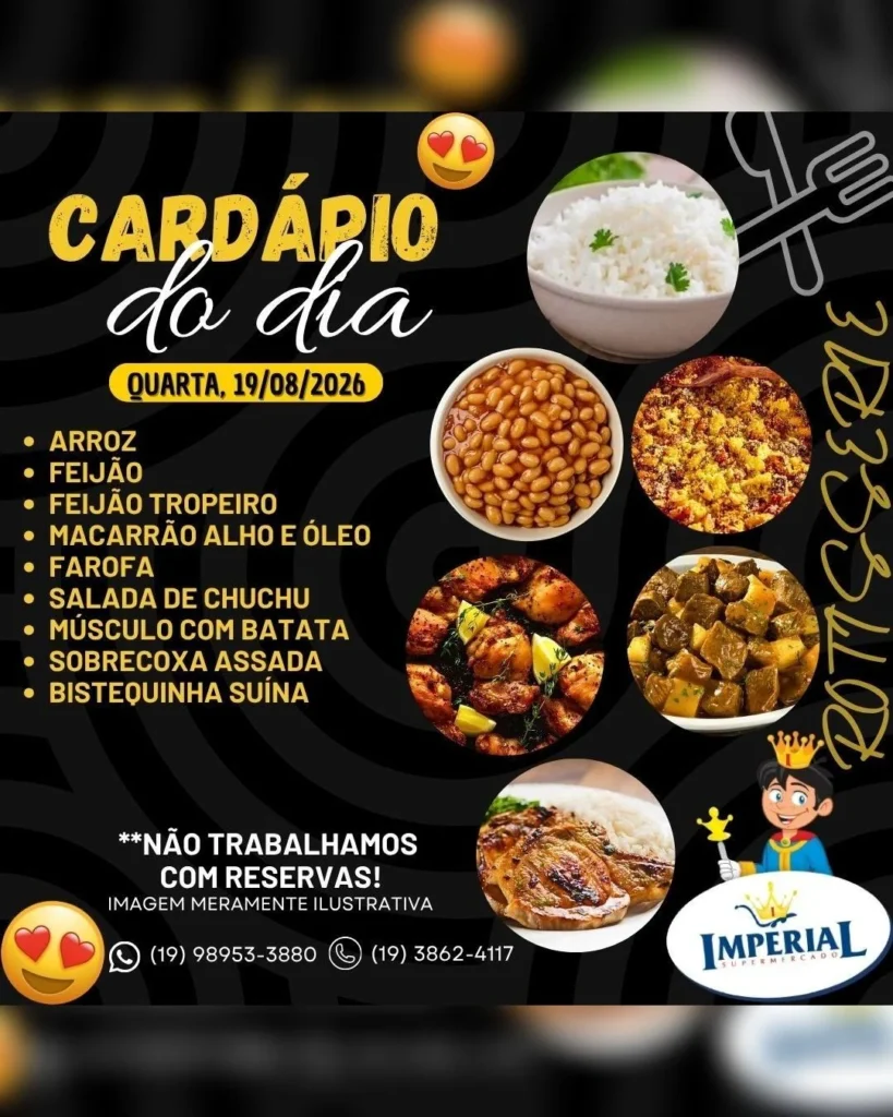 Ofertas Supermercado Imperial – 19/08/2026 Ofertas Supermercado Imperial – 19/08/2026