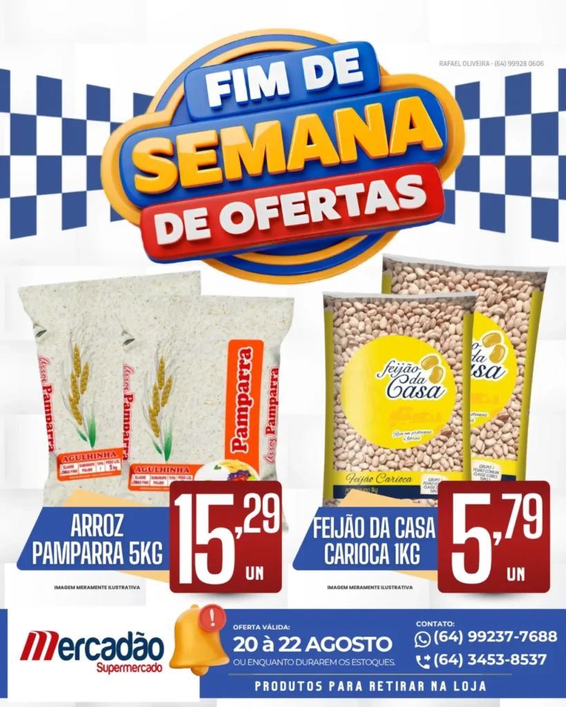 Ofertas Mercadão Supermercado – 20/08/2026