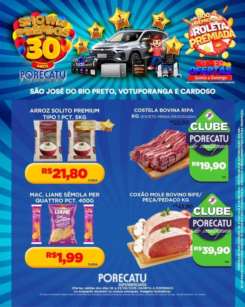 Ofertas Super Porecatu – 23/08/2026