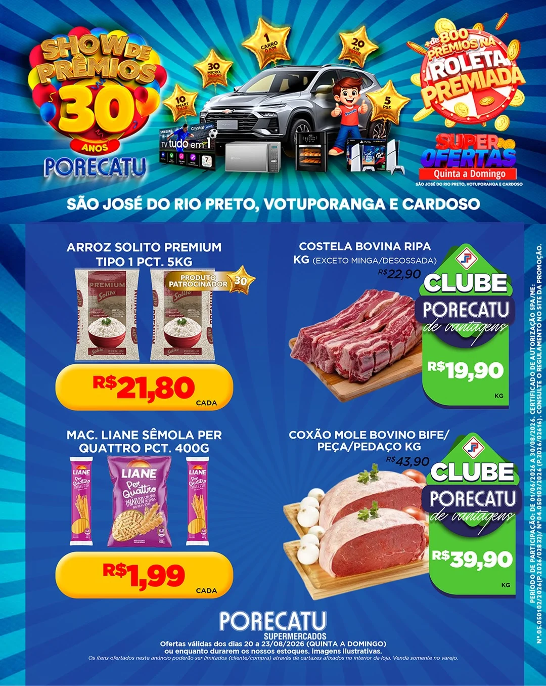 Ofertas Super Porecatu – 23/08/2026