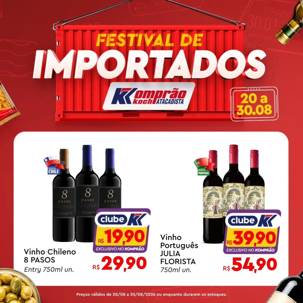 Ofertas Komprão Koch Atacadista – 30/08/2026 Ofertas Komprão Koch Atacadista – 30/08/2026