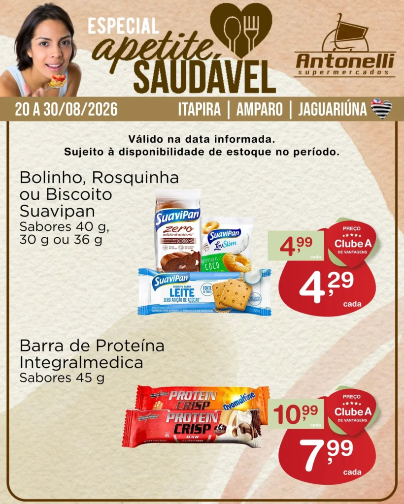 Ofertas Antonelli Supermercados – 20/08/2026 Ofertas Antonelli Supermercados – 20/08/2026