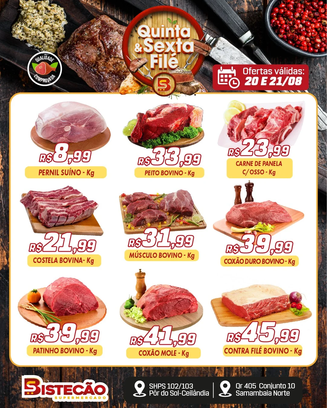 Ofertas Bistecão Supermercado
