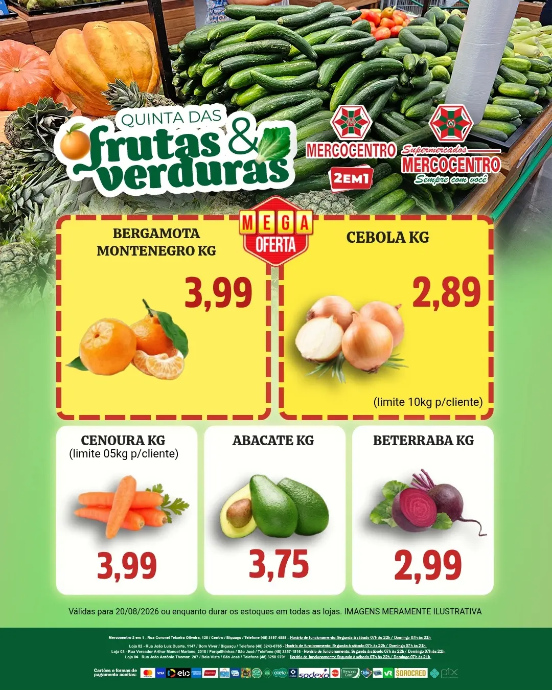 Ofertas SUPERMERCADOS MERCOCENTRO 🛒
