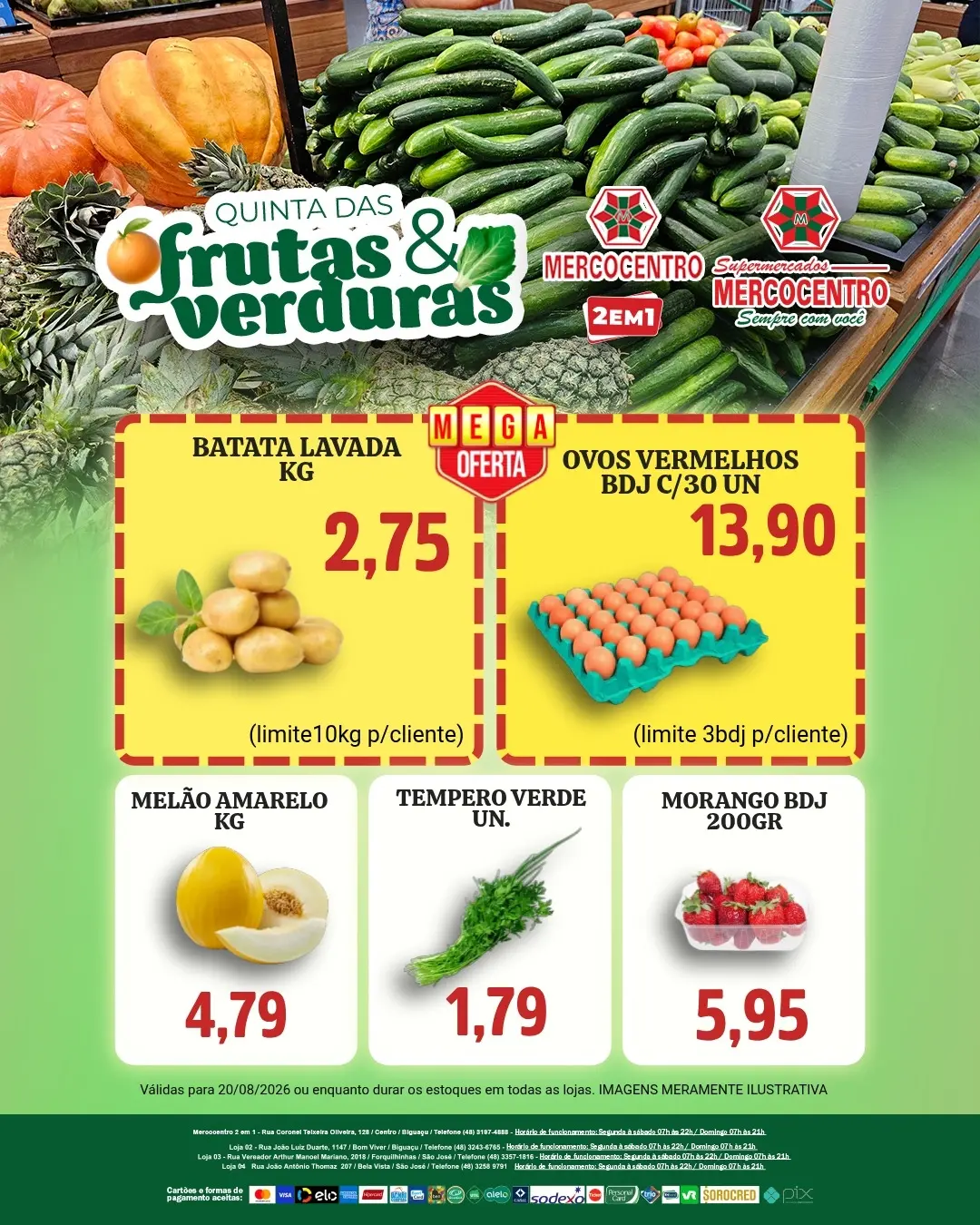 Ofertas SUPERMERCADOS MERCOCENTRO 🛒