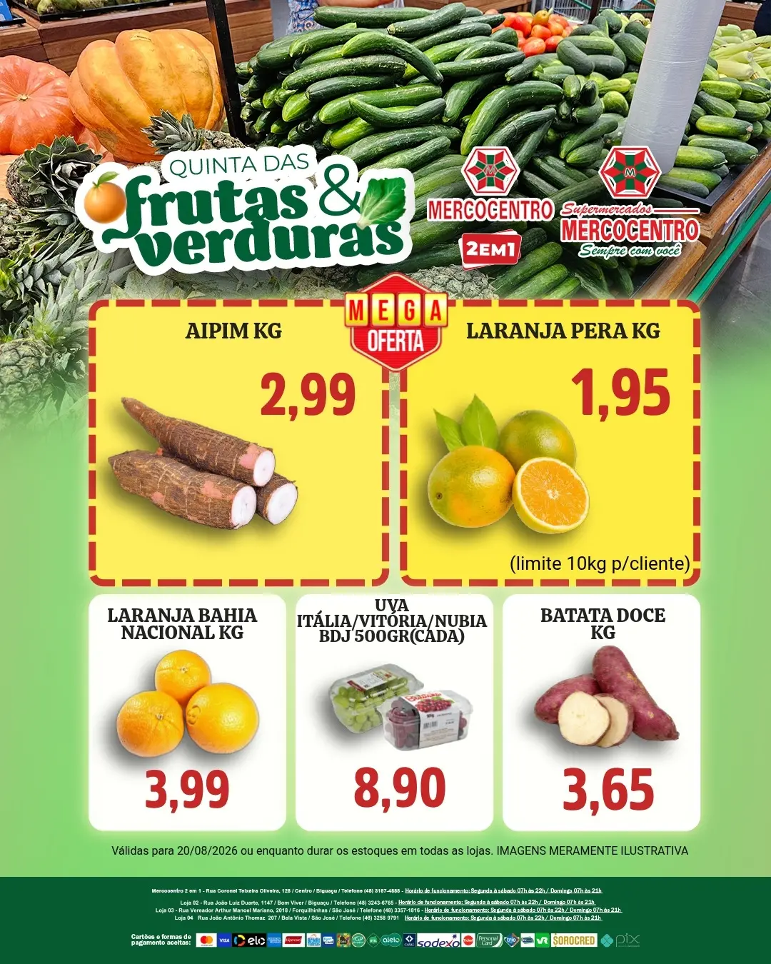Ofertas SUPERMERCADOS MERCOCENTRO 🛒