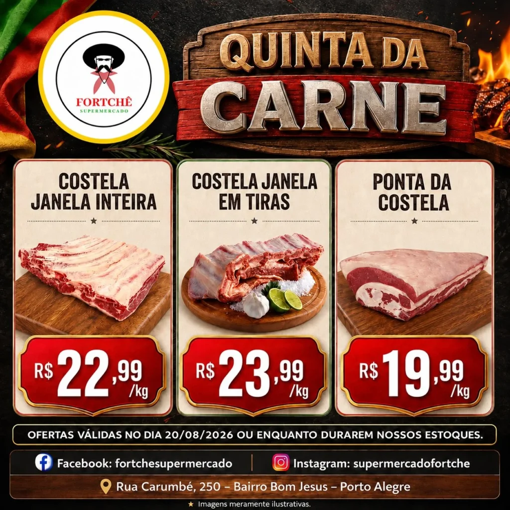 Ofertas Super Fortchê – 20/08/2026 Ofertas Super Fortchê – 20/08/2026