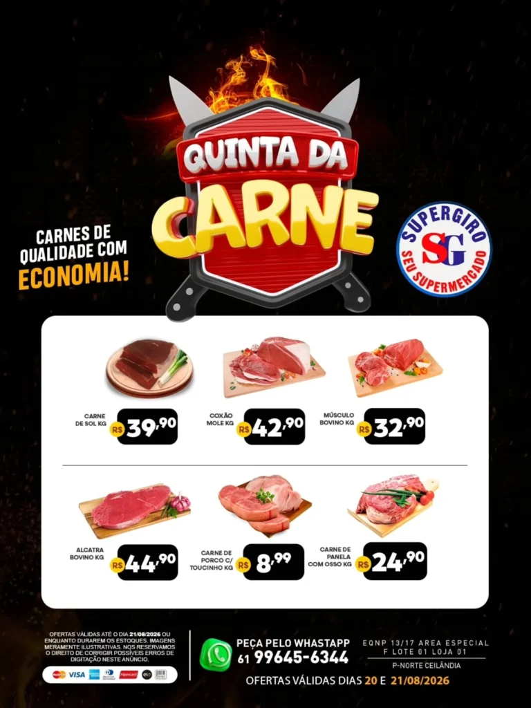 Ofertas Supermercado Supergiro – 13/17/2026 Ofertas Supermercado Supergiro – 13/17/2026