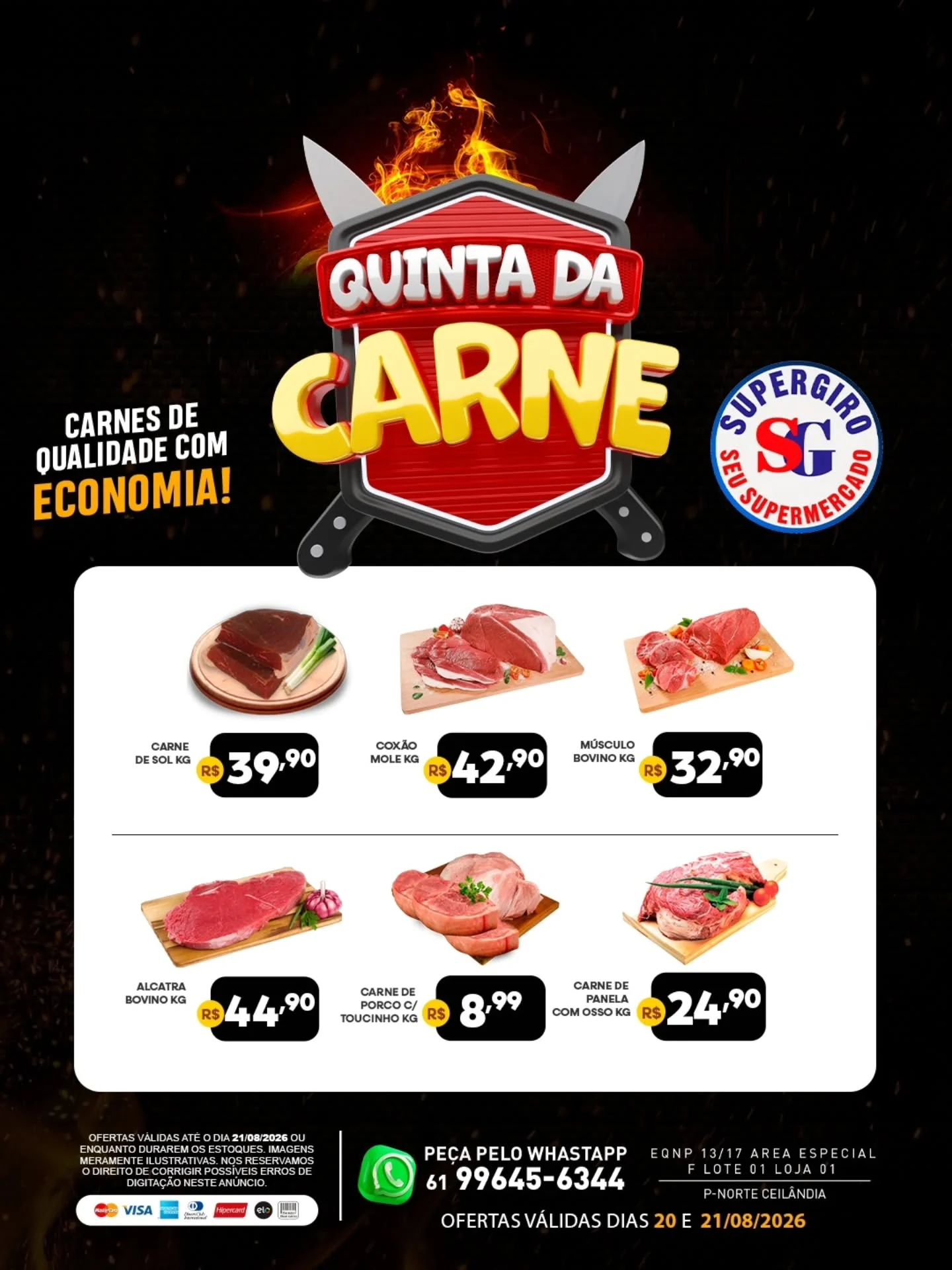Ofertas Supermercado Supergiro – 13/17/2026