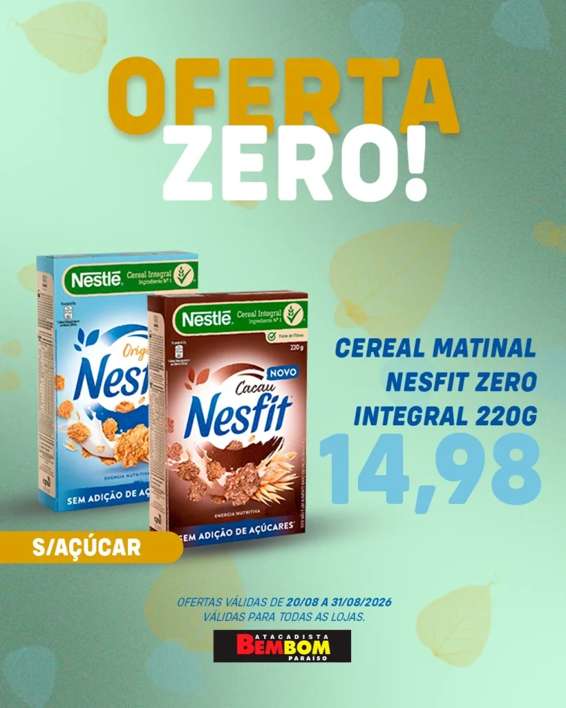 Ofertas Bem Bom Atacadista – 31/08/2026
