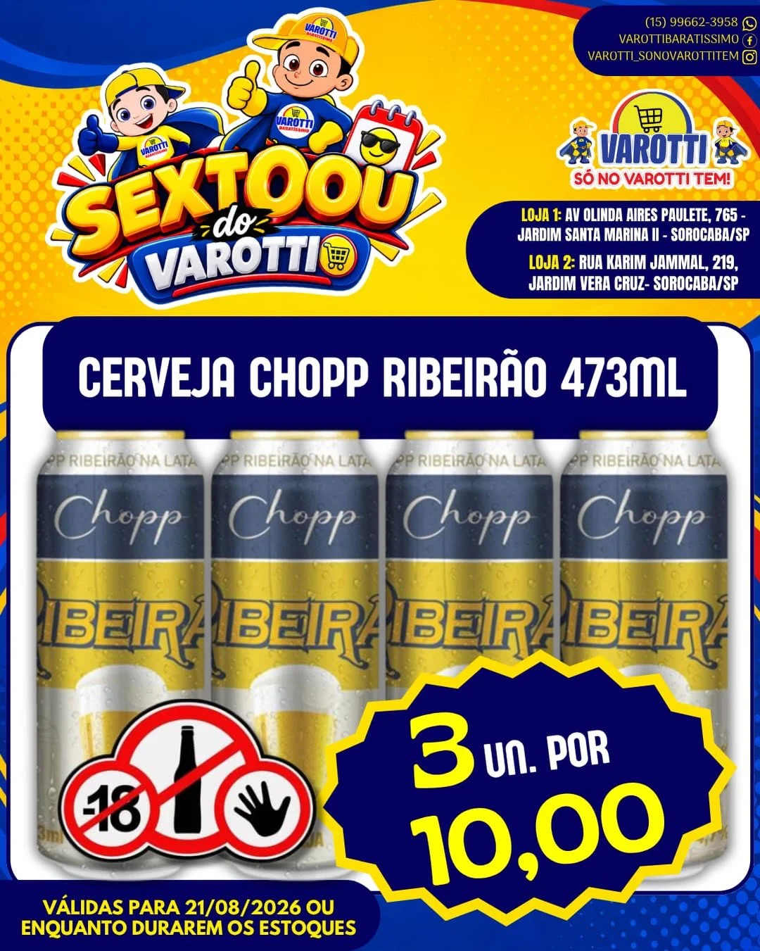 Ofertas Varotti- só no varotti tem – 21/08/2026