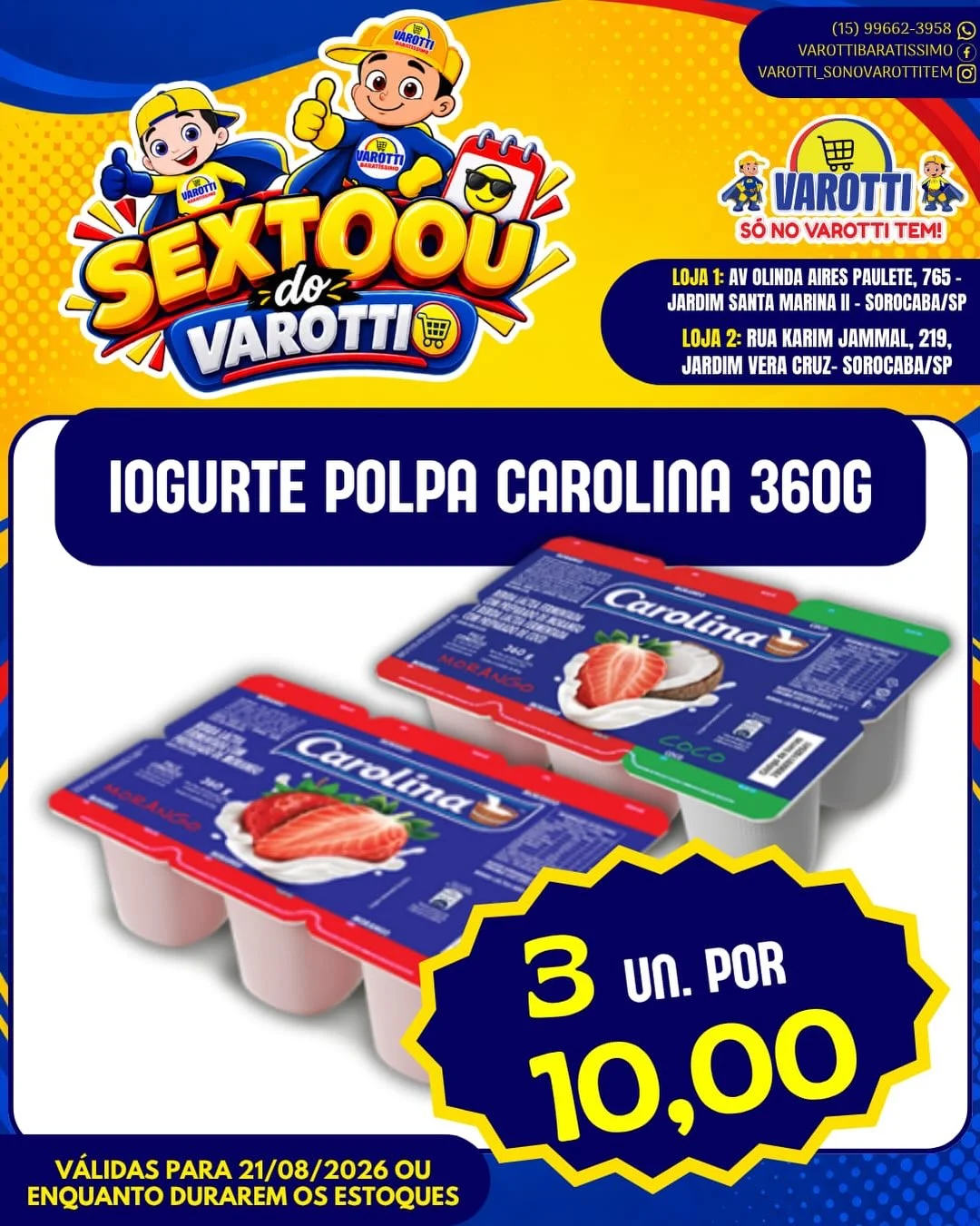Ofertas Varotti- só no varotti tem