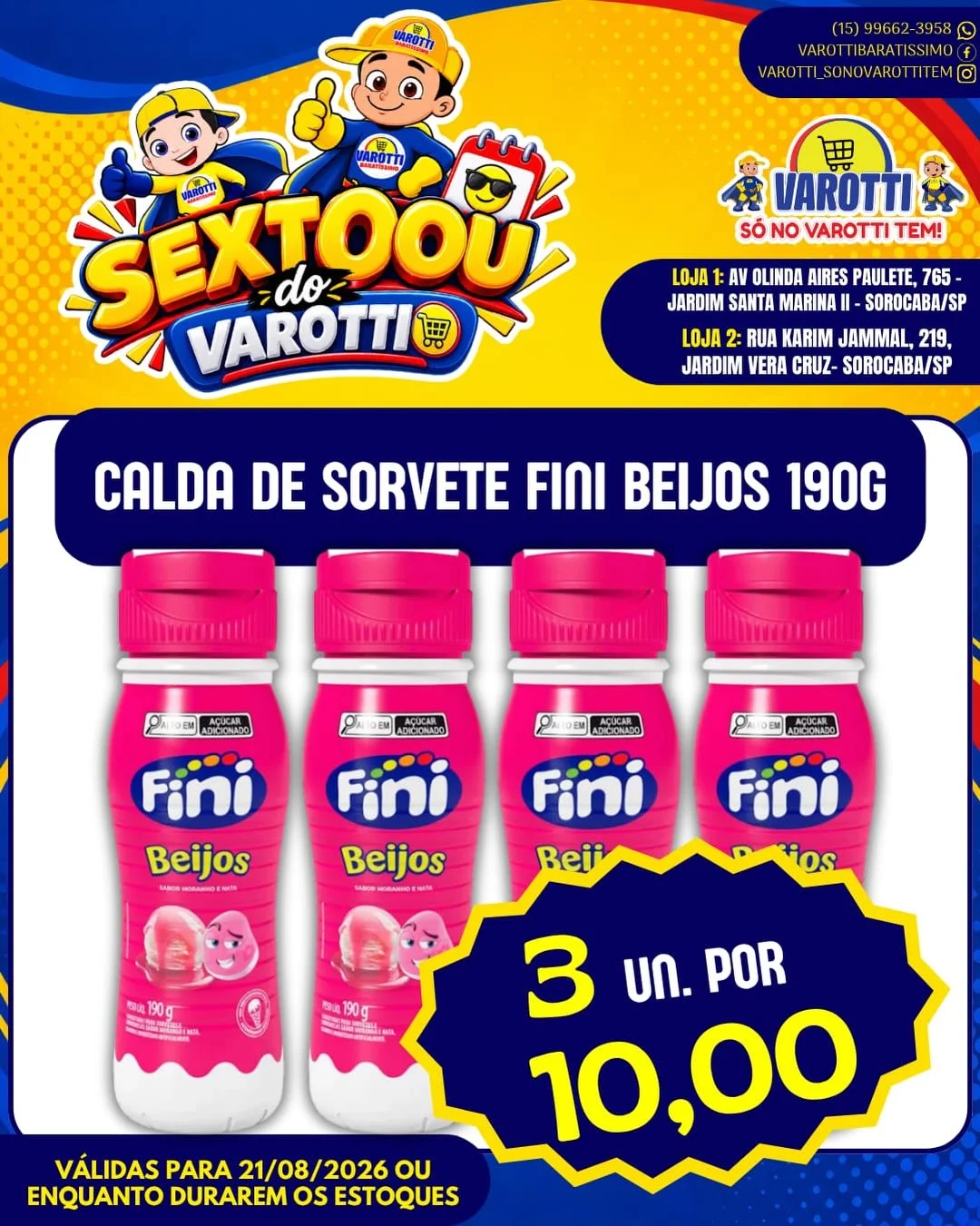 Ofertas Varotti- só no varotti tem
