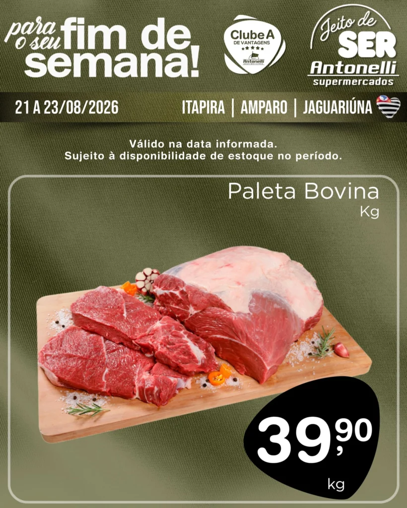 Ofertas Antonelli Supermercados – 23/08/2026