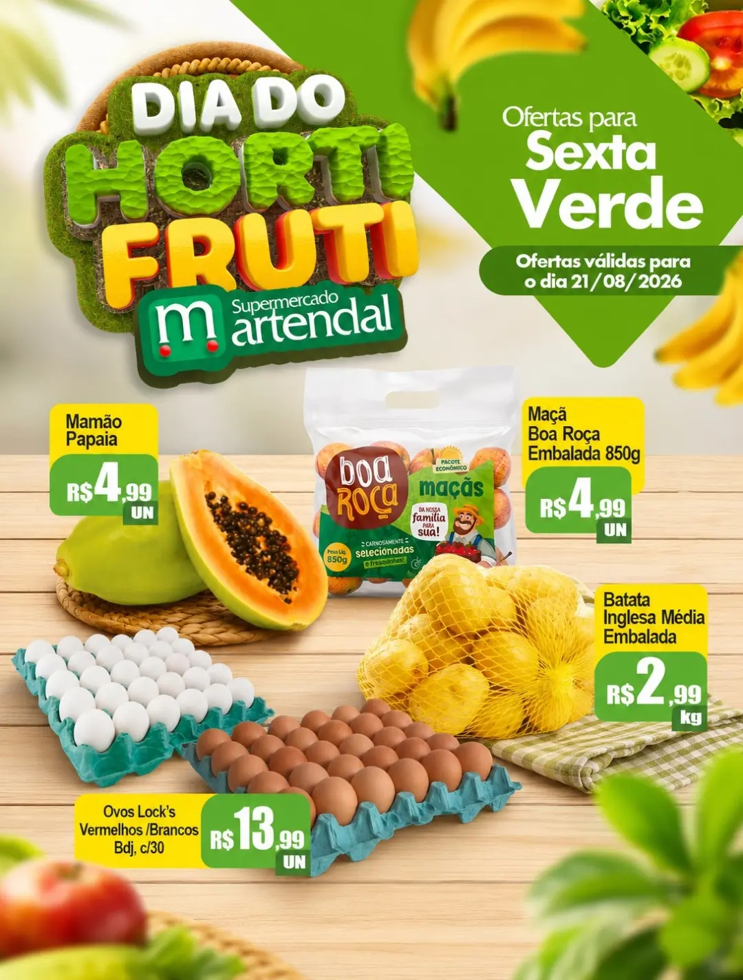 Ofertas Supermercado Martendal – 21/08/2026