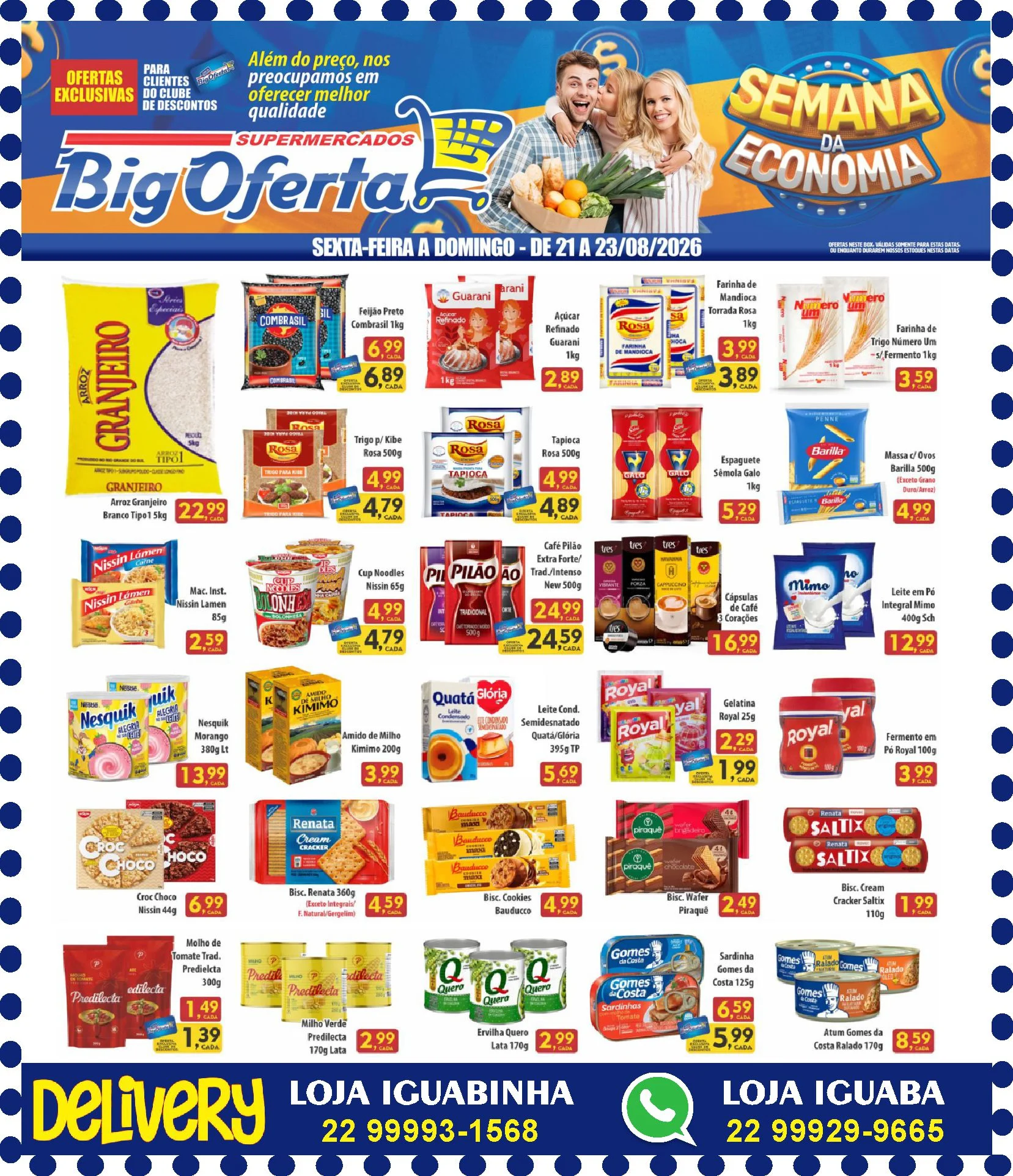 Ofertas Supermercado Big Oferta – 23/08/2026