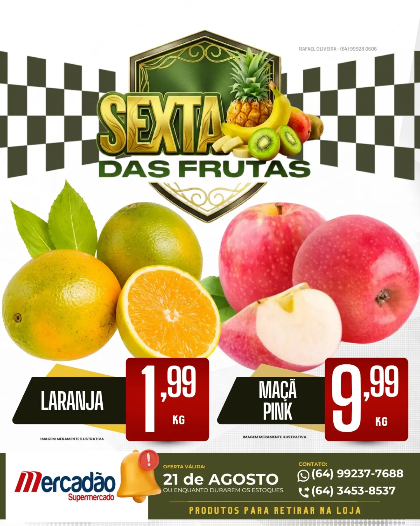 Ofertas Mercadão Supermercado – 21/08/2026