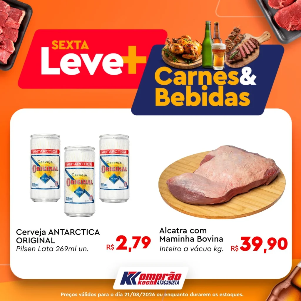 Ofertas Komprão Koch Atacadista – 21/08/2026 Ofertas Komprão Koch Atacadista – 21/08/2026