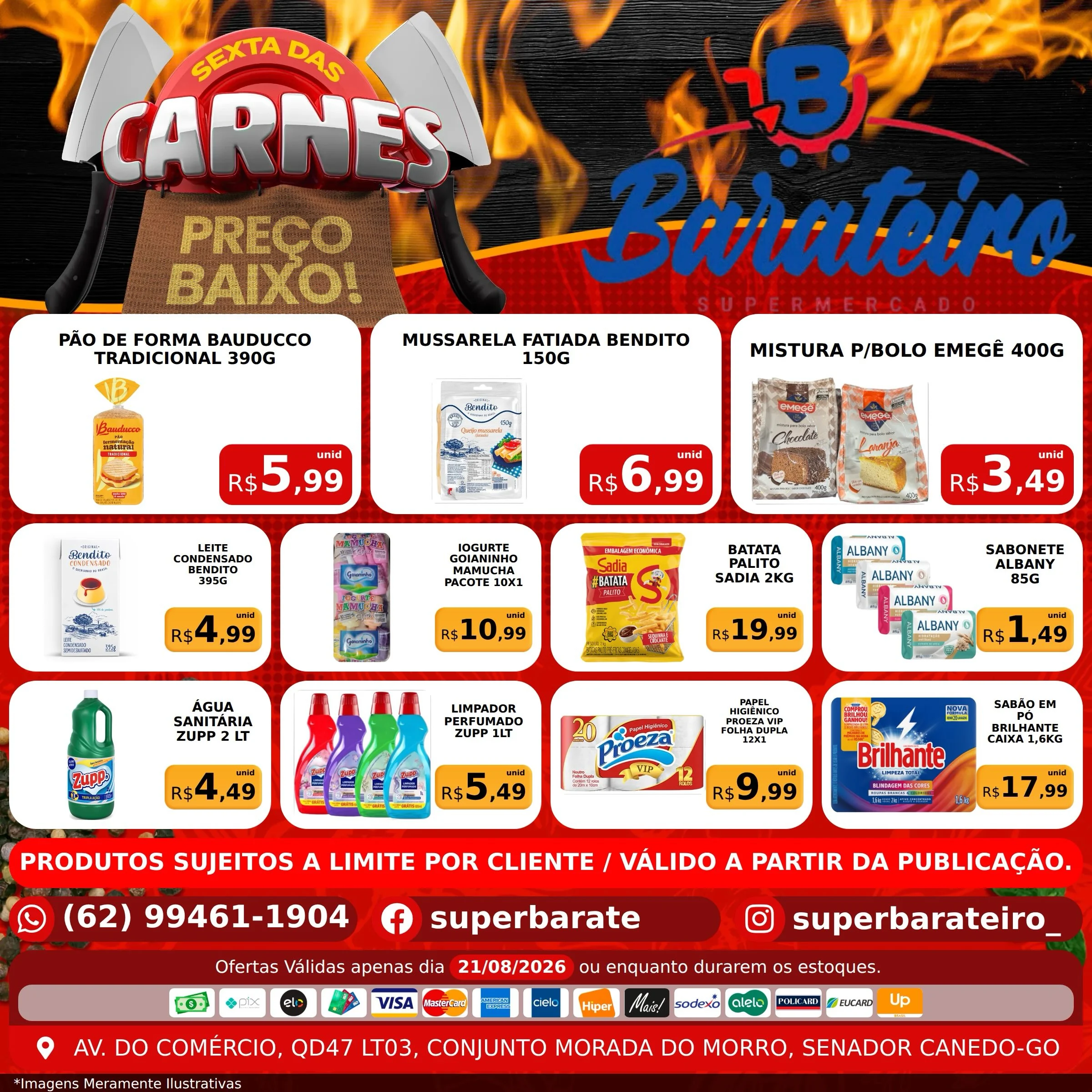 Ofertas Super Barateiro Supermercado